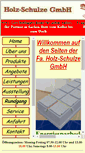 Mobile Screenshot of holz-schulze.de